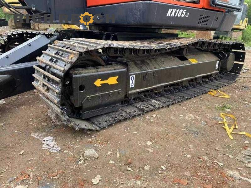 Bucket attachment of a 2025 Kubota KX183-3 used excavator, 8-ton low hour second-hand machine for sale $15,278 Richreach